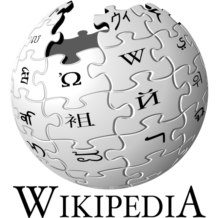Wikipedia logo.