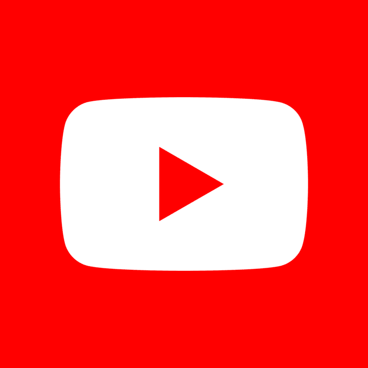 YouTube logo.